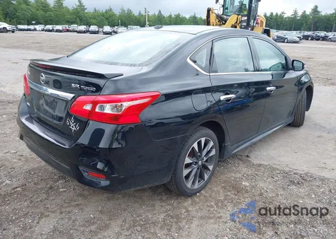 2018 Nissan Sentra Sr Turbo z USA, uszkodzony, nr VIN 3N1CB7APXJY238251